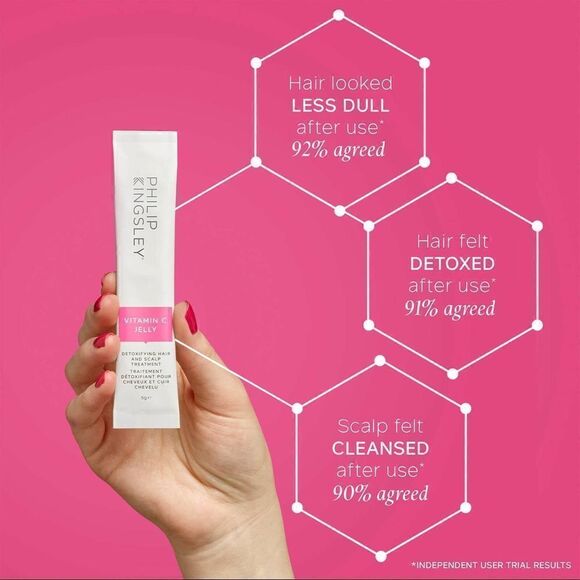 Philip Kingsley Vitamin C Jelly Detoxifying Hair and Scalp Treatment 5g NIB - Picture 4 of 6